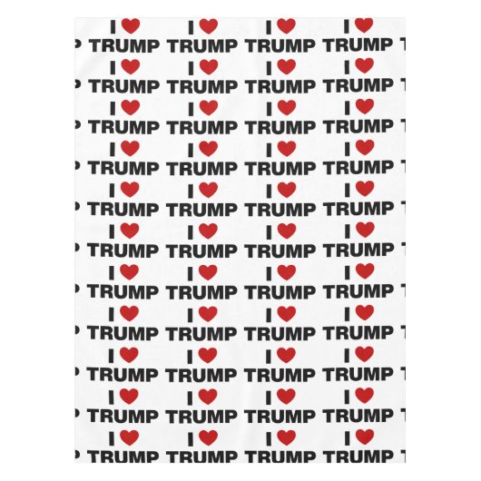 Nappe J'aime Trump (Devant)