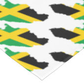 Nappe JAMAÏQUE DRAPEAU Patriotique (Angle)