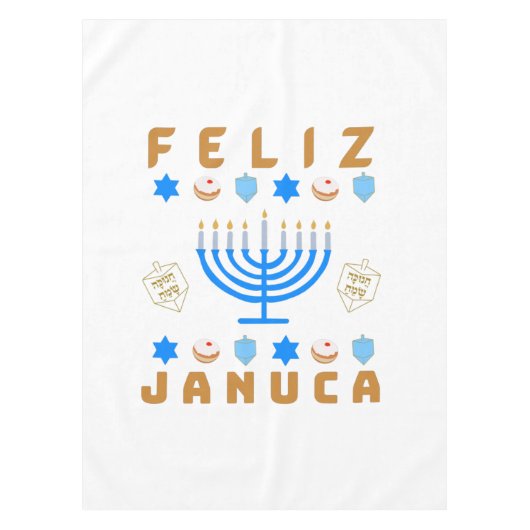 Nappe Januca, Feliz Januca, Menorah, Masada, Janucia (Devant)