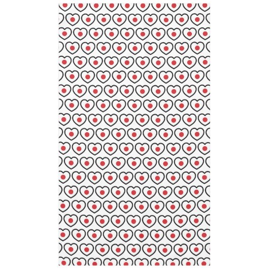 Nappe Japon | Coeur du drapeau japonais (Devant)