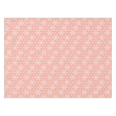 Nappe Japonais Asanoha motif - corail rose (Devant (Horizontal))