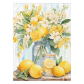 Nappe Jar à fleurs de citron d'été (Devant)
