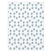 Nappe Jar de gingembre blanc et bleu peint à la main (Devant)