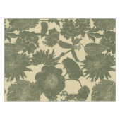 Nappe Jardin à la main et fleurs tropicales. (Devant (Horizontal))