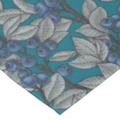 Nappe Jardin aux bleuets, bleu et gris (Angle)