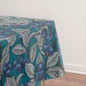 Nappe Jardin aux bleuets, bleu et gris (In Situ)