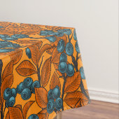 Nappe Jardin aux bleuets, bleu et orange (In Situ)