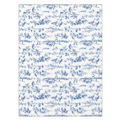 Nappe Jardin Bleu Fleur sauvage Motif (Devant)
