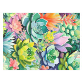 Nappe Jardin botanique succulent d'été coloré (Devant (Horizontal))