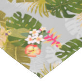 Nappe Jardin de feuillage tropical gris (Angle)
