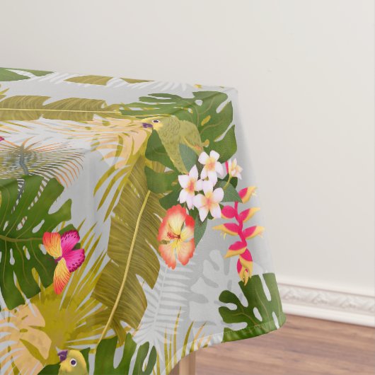 Nappe Jardin de feuillage tropical gris (In Situ)