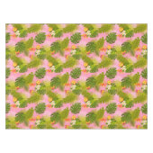 Nappe Jardin de feuillage tropical rose (Devant (Horizontal))