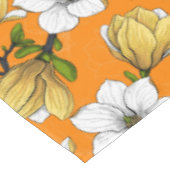 Nappe Jardin de Magnolia en jaune (Angle)
