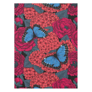 Nappe Jardin de morpho bleu