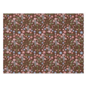 Nappe Jardin de printemps avec Arrière - plan Brown au c (Devant (Horizontal))