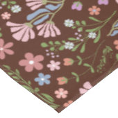 Nappe Jardin de printemps avec Arrière - plan Brown au c (Angle)
