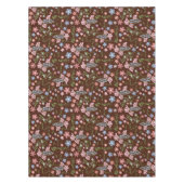 Nappe Jardin de printemps avec Arrière - plan Brown au c (Devant)