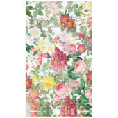 Nappe Jardin de printemps Vintage Rose (Devant)
