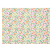 Nappe Jardin de roses pastel (Devant (Horizontal))