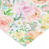 Nappe Jardin de roses pastel (Angle)