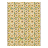 Nappe Jardin de tournesol jaune fleuri gras (Devant)