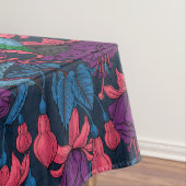 Nappe Jardin des colibris en violet et bleu (In Situ)