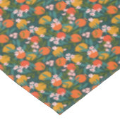 Nappe Jardin d'été de verdure douce Oranges citrons (Angle)