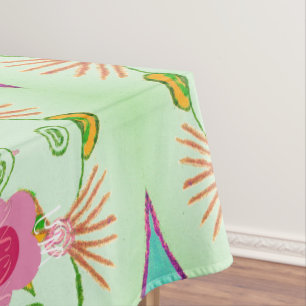 Nappe Jardin Éclectique Enchantant : Beauté Florale Dive
