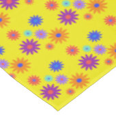 Nappe Jardin Fête Funky Rétro les années 70 Fleur Imprim (Angle)