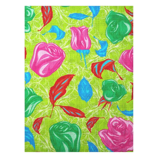 Nappe Jardin Fleuri Vibrant (Devant)