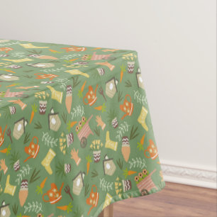 Nappe Jardin Floral Vert
