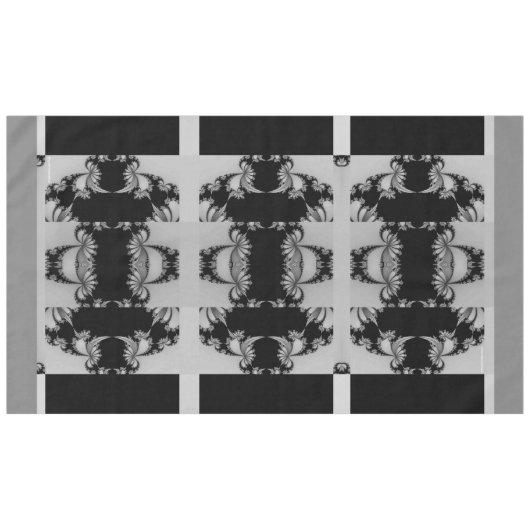 Nappe Jardin fractal gris A (Devant (Horizontal))