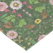 Nappe Jardin sauvage en vert (Angle)