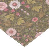 Nappe Jardin sauvage sur café brun (Angle)