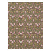 Nappe Jardin sauvage sur café brun (Devant)