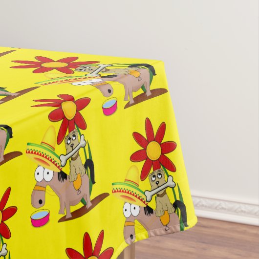 Nappe Jaune Chien d'âne mexicain Jaune Sombrero (In Situ)
