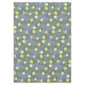 Nappe Jaune clair et périphérique Rose bleu Mariage flor (Devant)
