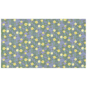 Nappe Jaune clair et périphérique Rose bleu Mariage flor (Devant (Horizontal))