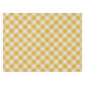 Nappe Jaune En vichy Plaid À damiers Motif (Devant (Horizontal))