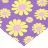 Nappe Jaune marguerite violet (Angle)