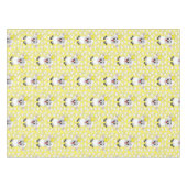 Nappe Jaune Mouton Blanc Nuages Soleil (Devant (Horizontal))