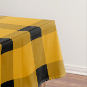 Nappe Jaune noir En vichy Motif (In Situ)