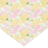 Nappe Jaune Rose Floral (Angle)