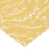 Nappe Jaune Vintage Garland Motif (Angle)