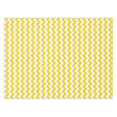 Nappe Jaune Zigzag, Jaune Chevron, Motif géométrique (Devant (Horizontal))