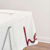 Nappe Je suis à toi, la Saint-Valentin. (In Situ)