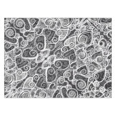 Nappe Je T'Aime Design D'Art Abstrait Scratch (Devant (Horizontal))
