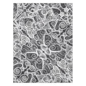 Nappe Je T'Aime Design D'Art Abstrait Scratch (Devant)