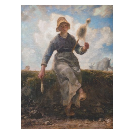 Nappe Jean-Francois Millet - La fillette (Devant)