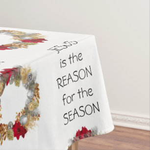 Nappe JÉSUS MOTIF SUR MESURE SAISON Noël